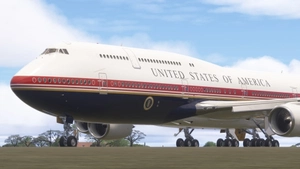 VC-25B | Asobo 747-8i | Air Force One | MSFS 2024 | 8K thumbnail 2