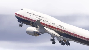 VC-25B | Asobo 747-8i | Air Force One | MSFS 2024 | 8K thumbnail 3