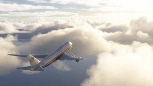 VC-25B | Asobo 747-8i | Air Force One | MSFS 2024 | 8K thumbnail 6