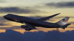 VC-25B | Asobo 747-8i | Air Force One | MSFS 2024 | 8K thumbnail 9