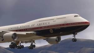 VC-25B | Asobo 747-8i | Air Force One | MSFS 2024 | 8K thumbnail 10