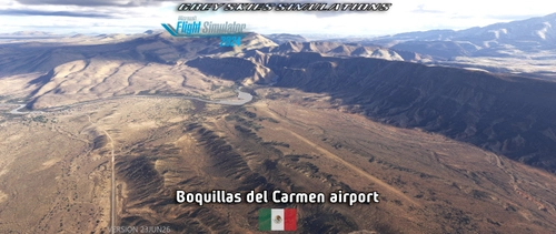 KSAH - Boquillas del Carmen Airport, Coahuila, Mexico