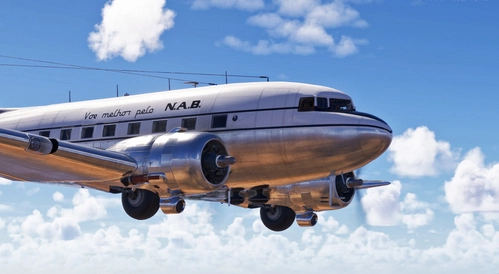 Douglas DC-3 - Navegacao Aerea Brasileira N.A.B.