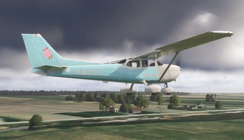 Air Kiwi Livery for Asobo Cessna 172