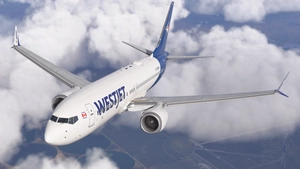 WestJet 'Toronto Blue Jays' | w/Cabin | iFly 737 MAX 8 thumbnail 2
