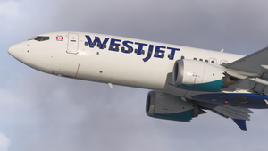 WestJet 'Toronto Blue Jays' | w/Cabin | iFly 737 MAX 8 thumbnail 5