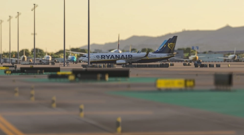 LEBL AIG Static Aircraft (MK–STUDIOS)