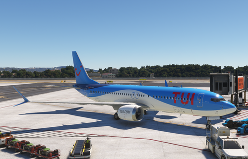 BREDOK3D 737-MAX-8 Tui Fly D-AMAX Mallorca with winglets