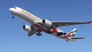 Emirates A6-EXR (2026) for A350-900 | 8k thumbnail 3