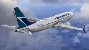 WestJet 'Old' | w/Cabin | iFly 737 MAX 8 thumbnail 11