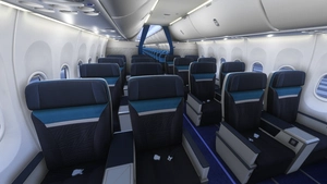 WestJet 'Old' | w/Cabin | iFly 737 MAX 8 thumbnail 16