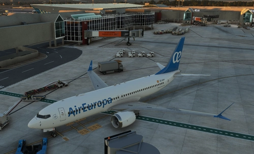 BREDOK3D 737-MAX-8 Air Europa EC-OPY with winglets