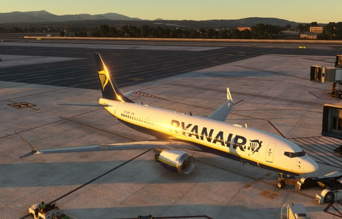 BREDOK3D 737-MAX-8 Ryanair EI-HAY with winglets
