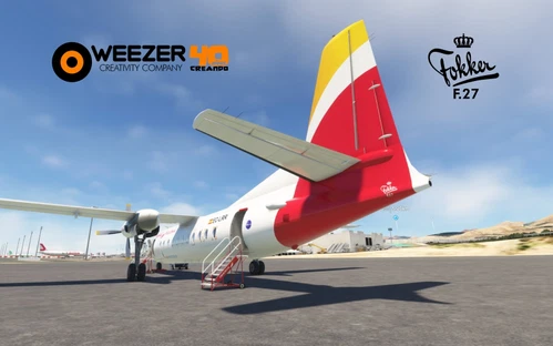IBERIA Regional Air Nostrum 2013 - (4K Fictional Clean Version) for the Fokker F27-Mk500