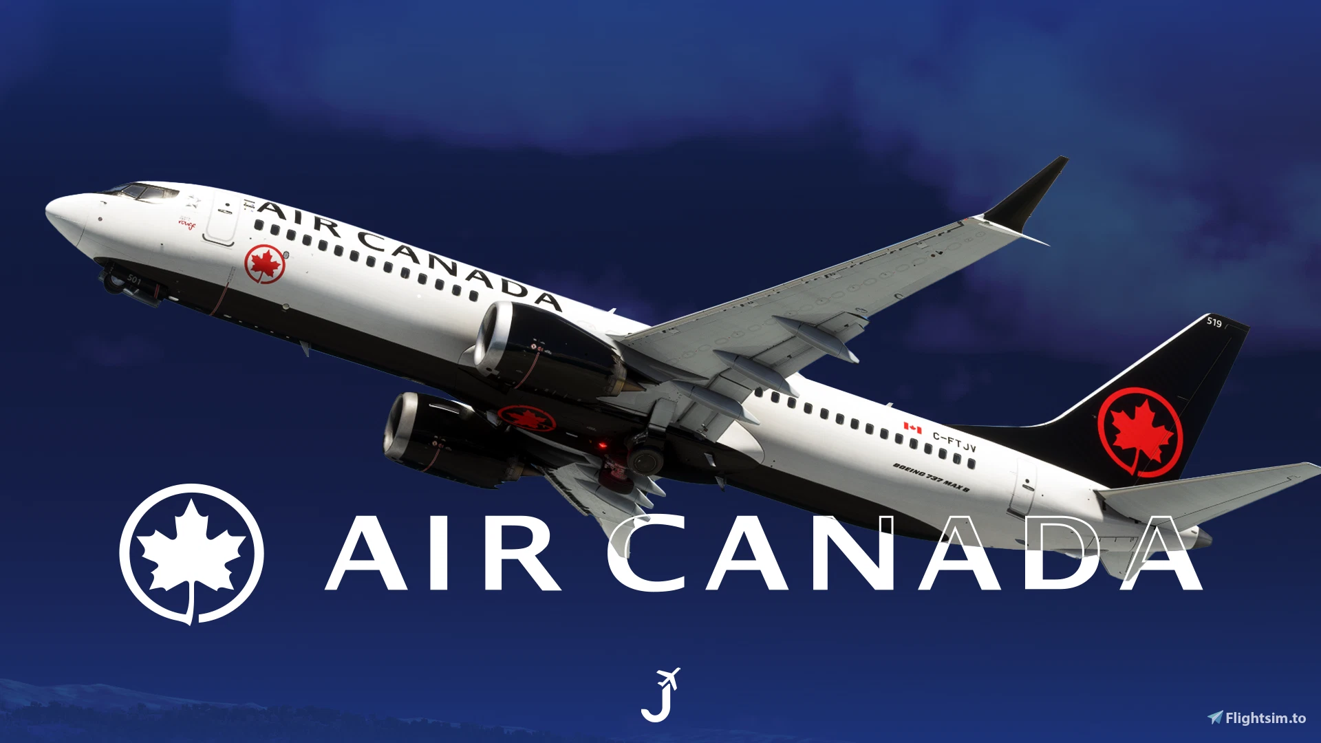 Air Canada [Collection] | w/Cabin | iFly 737 MAX 8 - Image 1