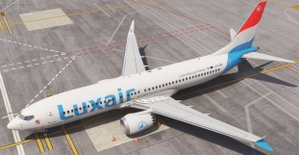 Luxair B38M Fleet Pack w/Cabin + Cabin Announcements | iFly 737 Max | thumbnail 3