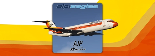 Alpi Eagles - Retro Fleetpack - JustFlight Fokker 100
