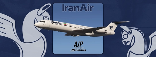 Iran Air - EP-IDF - JustFlight Fokker 100