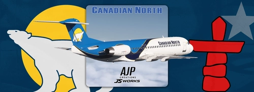 Canadian North - Fleetpack - JustFlight Fokker 100