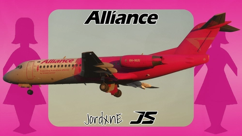 Alliance Airlines (BCNA Livery | VH-NUU) - JustFlight Fokker 70