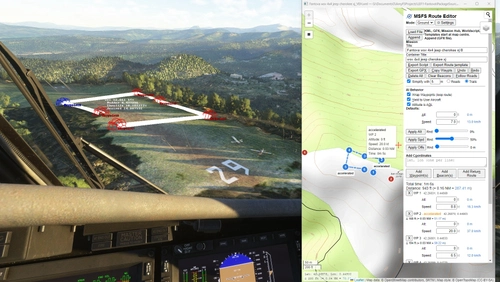 MSFS Route Editor