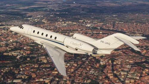 FlightFX Cessna Citation X PR-JAQ - 8K