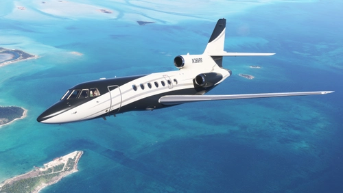 N388BB Contrail Falcon 50 (Dynamic Registration)