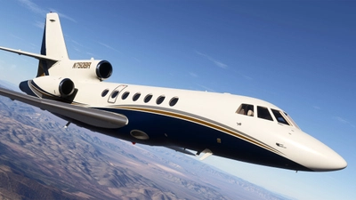 Contrail Falcon 50 - N750BR (Dynamic Registration)