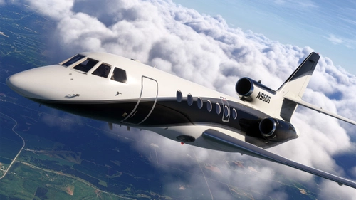 Contrail Falcon 50 - N960S (Dynamic Registration)