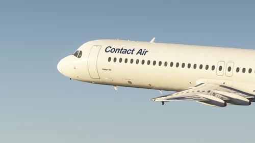 Contact Air [D-AFKC] Justflight Fokker 100