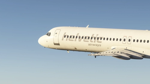 Helvetic [Collection] Justflight Fokker 100