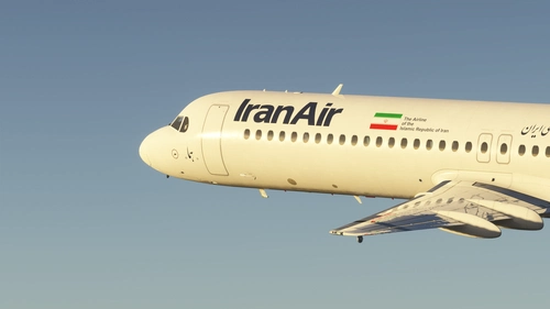 Iran Air [EP-IDF] Justflight Fokker 100