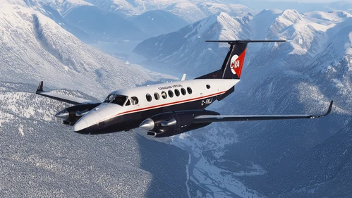Asobo Beechcraft King Air 350i Canadian Virtual