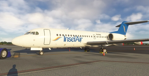 Insel Air P4-FKB - Just Flight F70
