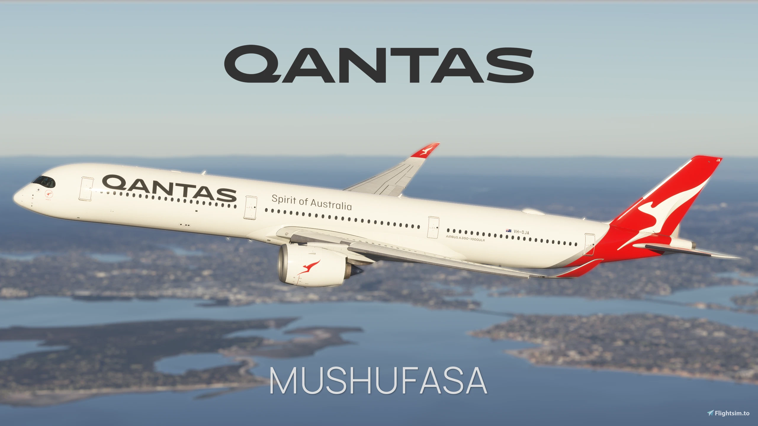 Qantas Pack | iniBuilds A350-1000 [8K/4K] - Image 1