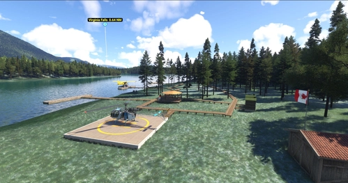 CFV5 – Nái̖li̖cho Water Aerodrome, Nahanni National Park Reserve, Northwest Territories, Canada