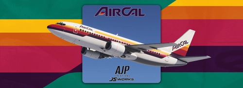 AirCal & American Airlines - N307AC - CSS Boeing 737-300