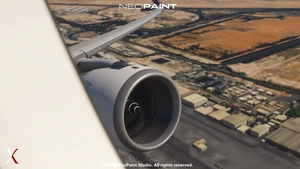 Improved Engine and Spinner Blur | IniBuilds A350-900 & 1000 thumbnail 3
