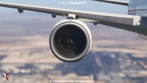 Improved Engine and Spinner Blur | IniBuilds A350-900 & 1000 thumbnail 5