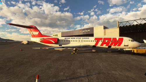Just Flight Fokker 100 | TAM | PT-MRD | 8K