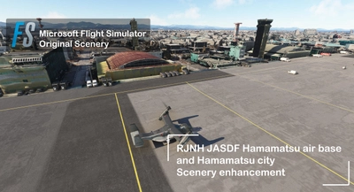 RJNH JASDF Hamamatsu Air Base and Hamamatsu City