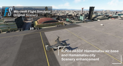 RJNH JASDF Hamamatsu Air Base and Hamamatsu City