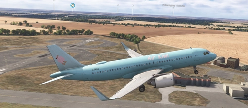 Air Kiwi livery for IniBuilds Airbus A320neo