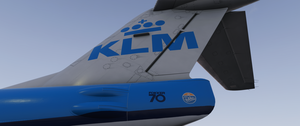 JustFlight KLM Pack Fokker 70 thumbnail 4
