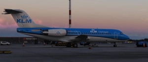 JustFlight KLM Pack Fokker 70 thumbnail 5