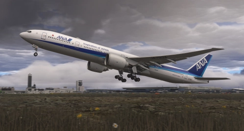 ANA - All Nippon Airways JA785A | w/Cabin | PMDG 777-300ER