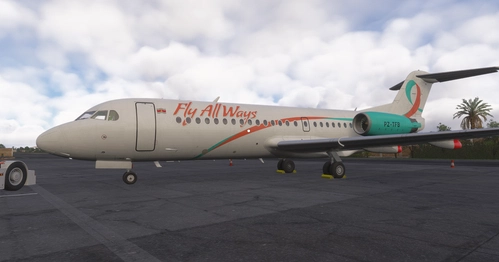 Fly All Ways PZ-TFB - Just Flight F70