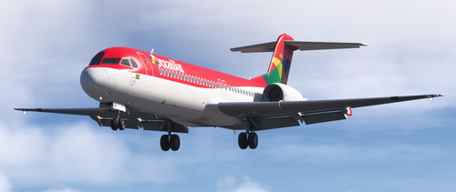 Just Flight Fokker 100 | OceanAir PR-OAK