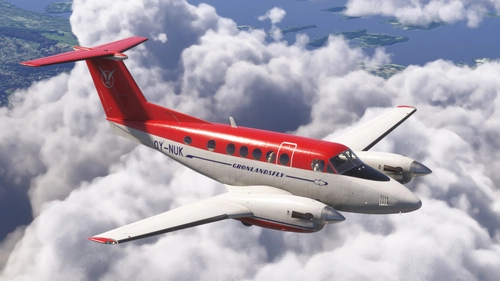 [Carenado] Greenlandair Beechcraft King Air 200
