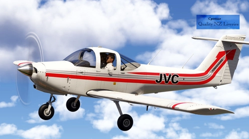 JustFlight PA-38 Piper Tomahawk | ZK-JVC | Air Hawkes Bay Ltd (Air Hawke's Bay Flight Academy)